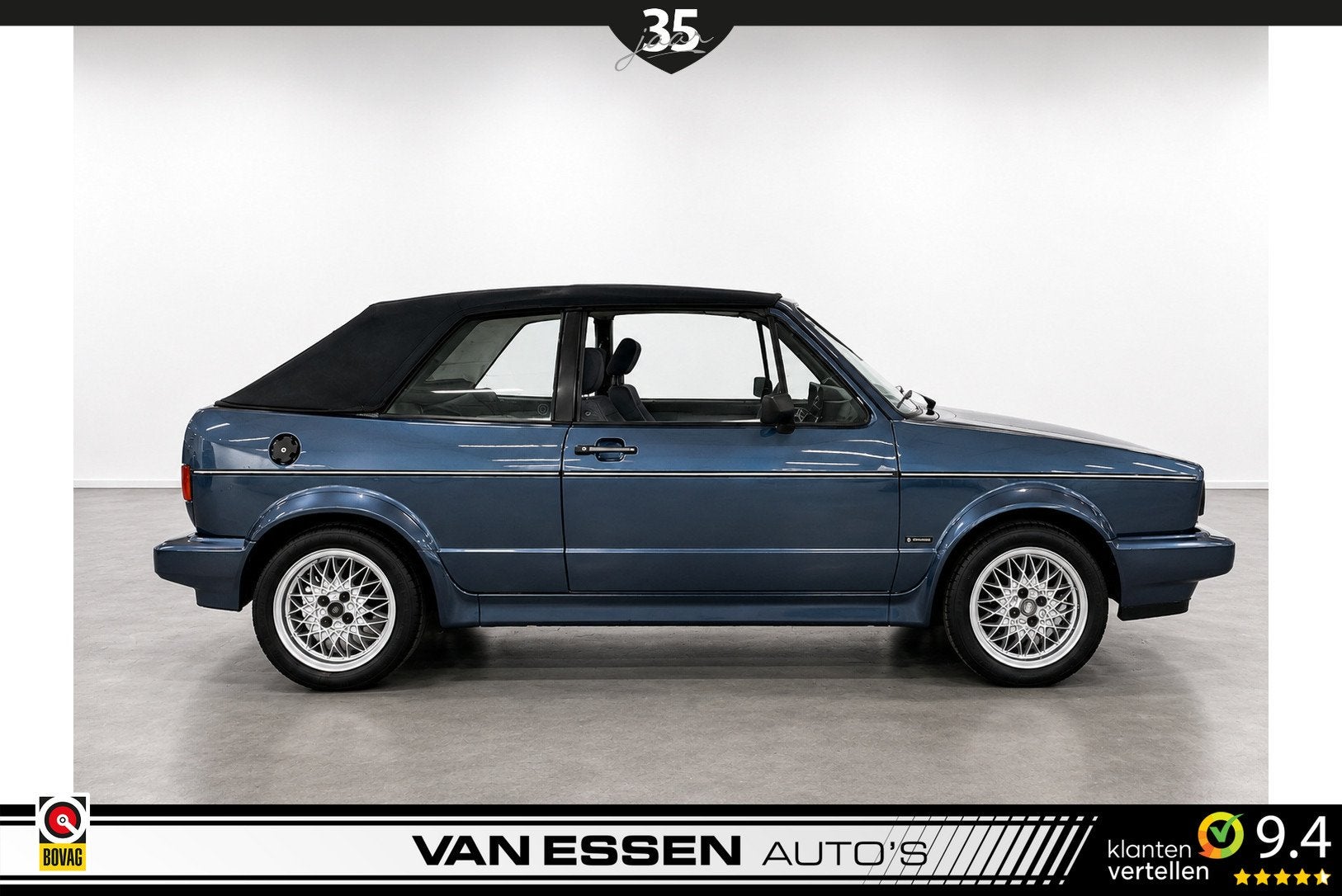 Volkswagen Golf Cabriolet 1.6 GLS KARMANN Nieuwe Cabrio Kap!, Voorwielaandrijving, Cabriolet, Bedrijf, Handgeschakeld