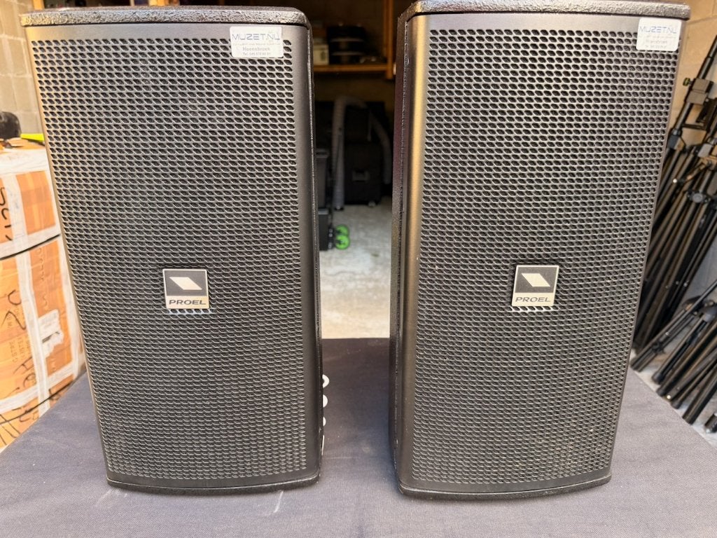 Proel speaker, Stereo speakers, Gebruikt, Minder dan 60 watt, Ophalen