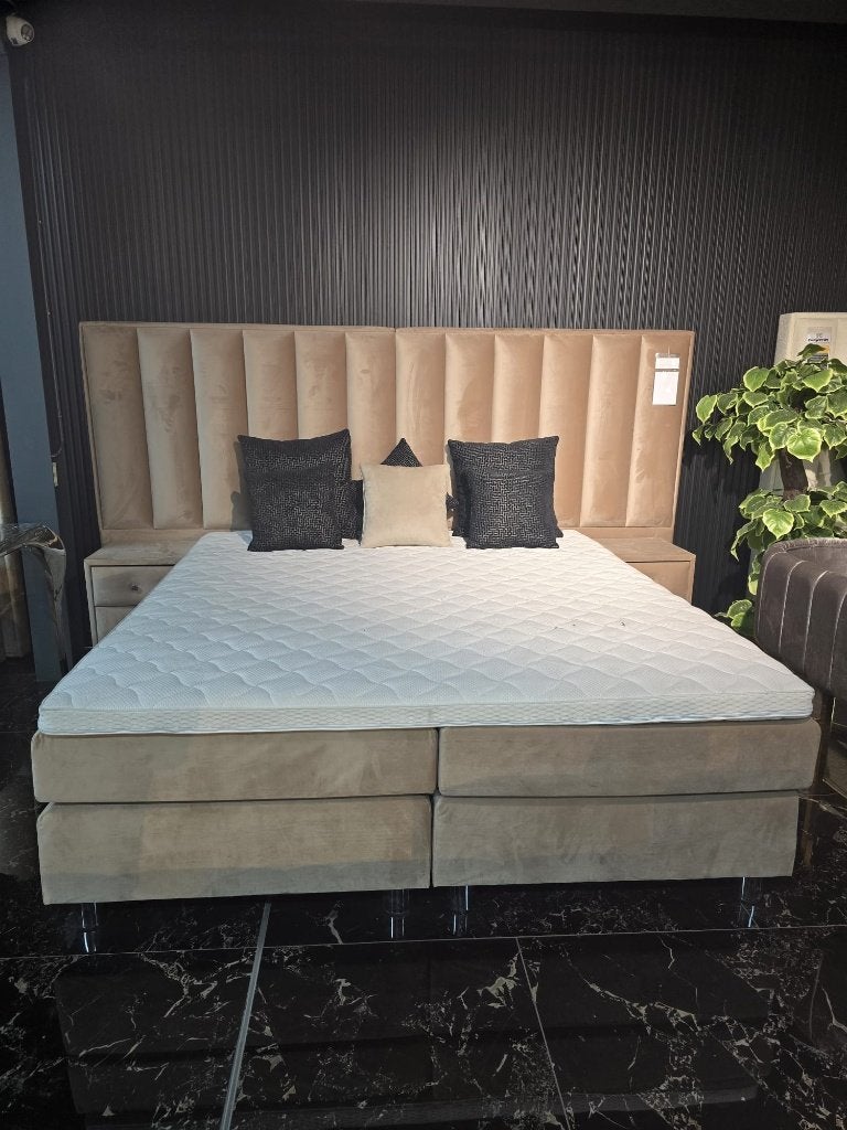 ️ Luxe boxspring 180 x 200 cm, Ophalen, Tweepersoons, 180 cm