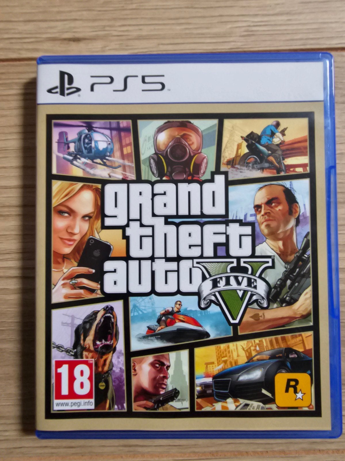 Grand Theft Auto V (GTA 5) PS5, Spelcomputers en Games, Online, Vanaf 18 jaar, 1 speler, Zo goed als nieuw