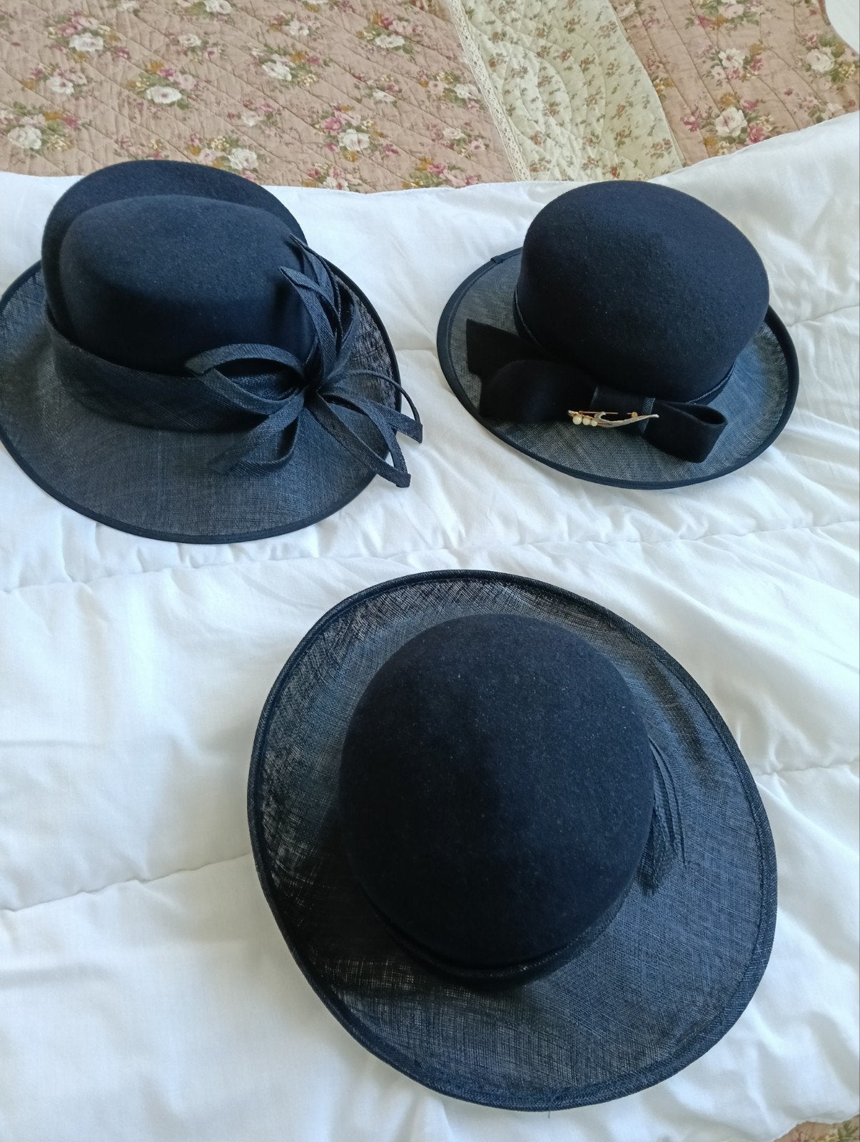 Dames hoeden, Kleding | Dames, Hoeden en Petten, Ophalen of Verzenden, Zo goed als nieuw, 58 cm (L, 7¼ inch) of meer, Hoed