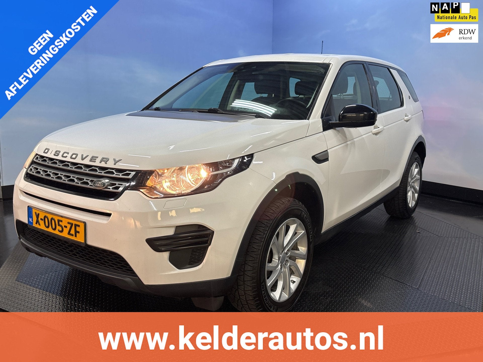 Land Rover DISCOVERY SPORT 2.0 TD4 HSE, Auto's, Gebruikt, Euro 6, 4 cilinders, Wit