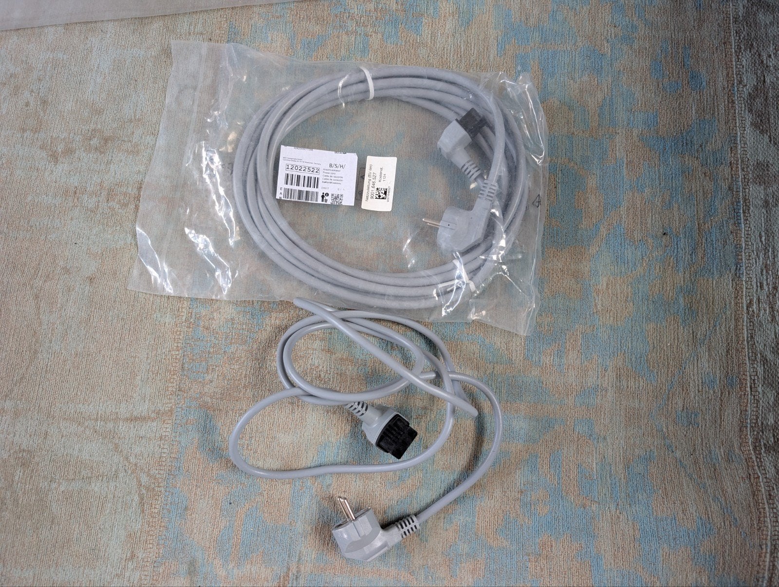 Aansluitkabel vaatwasser (IKEA) 5m + gratis 1.70m, Witgoed en Apparatuur, Ophalen