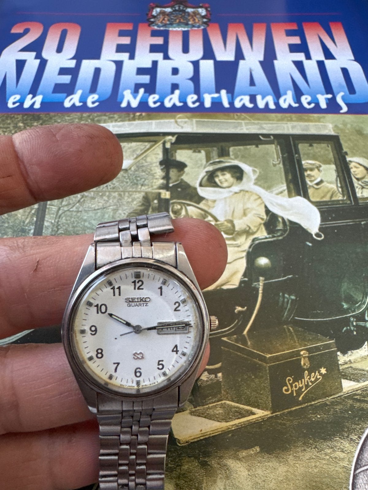 Seiko Quartz Polshorloge - Klassiek en Betrouwbaar, Ophalen, Seiko, Gebruikt, Staal