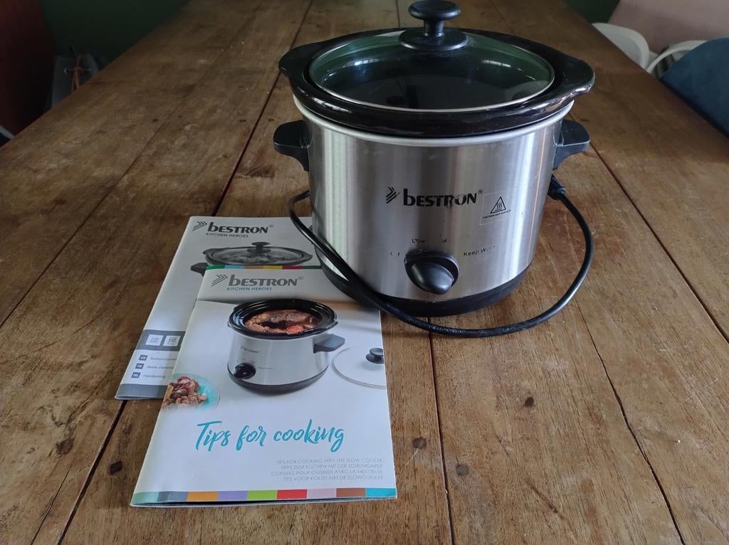 Bestron slowcooker 1,5 liter, Ophalen, Gebruikt