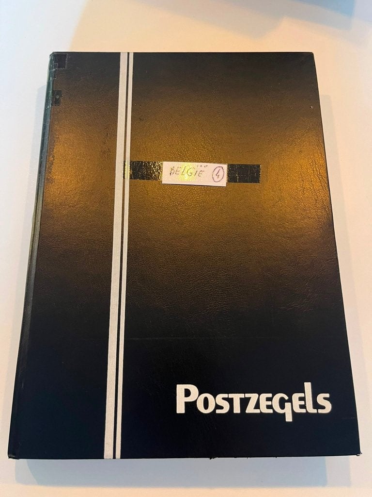 Klassieke Stempelcollectie Postzegelalbum Belgie, Ophalen of Verzenden, Buitenland