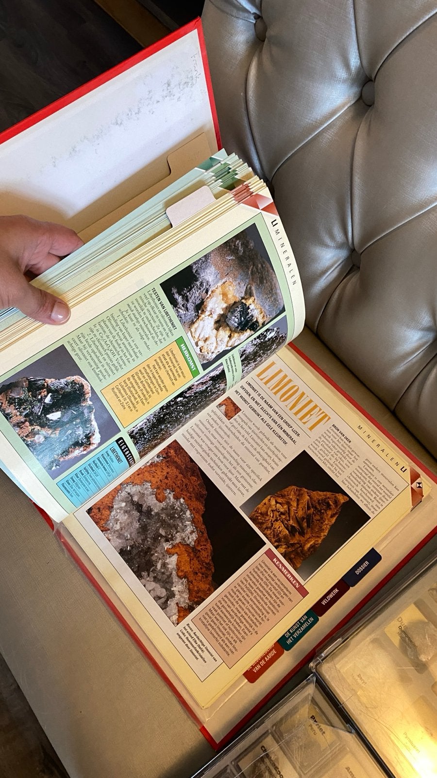 Prachtige Mineralen & Edelstenen Verzameling + Boeken ✨, Verzamelen, Mineralen en Fossielen, Ophalen, Mineraal