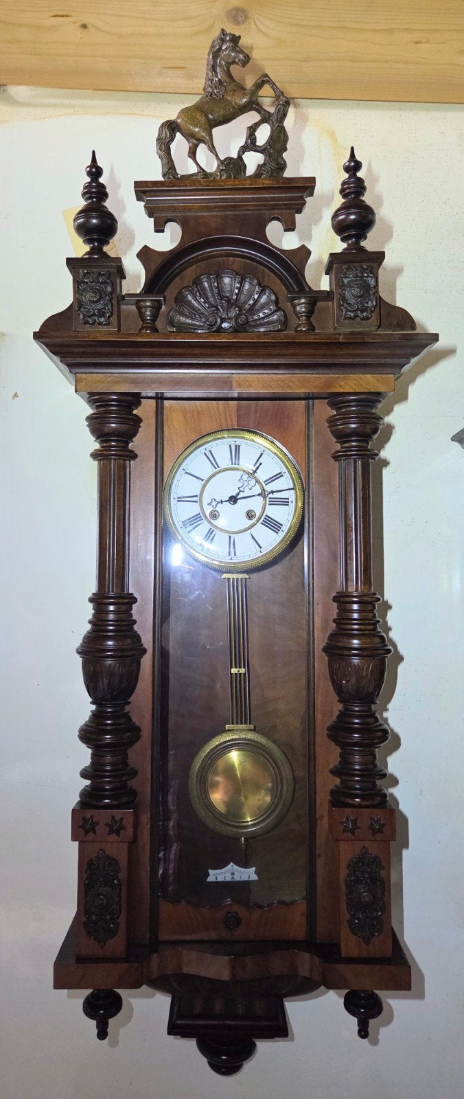 GROTE REGULATEUR., Ophalen