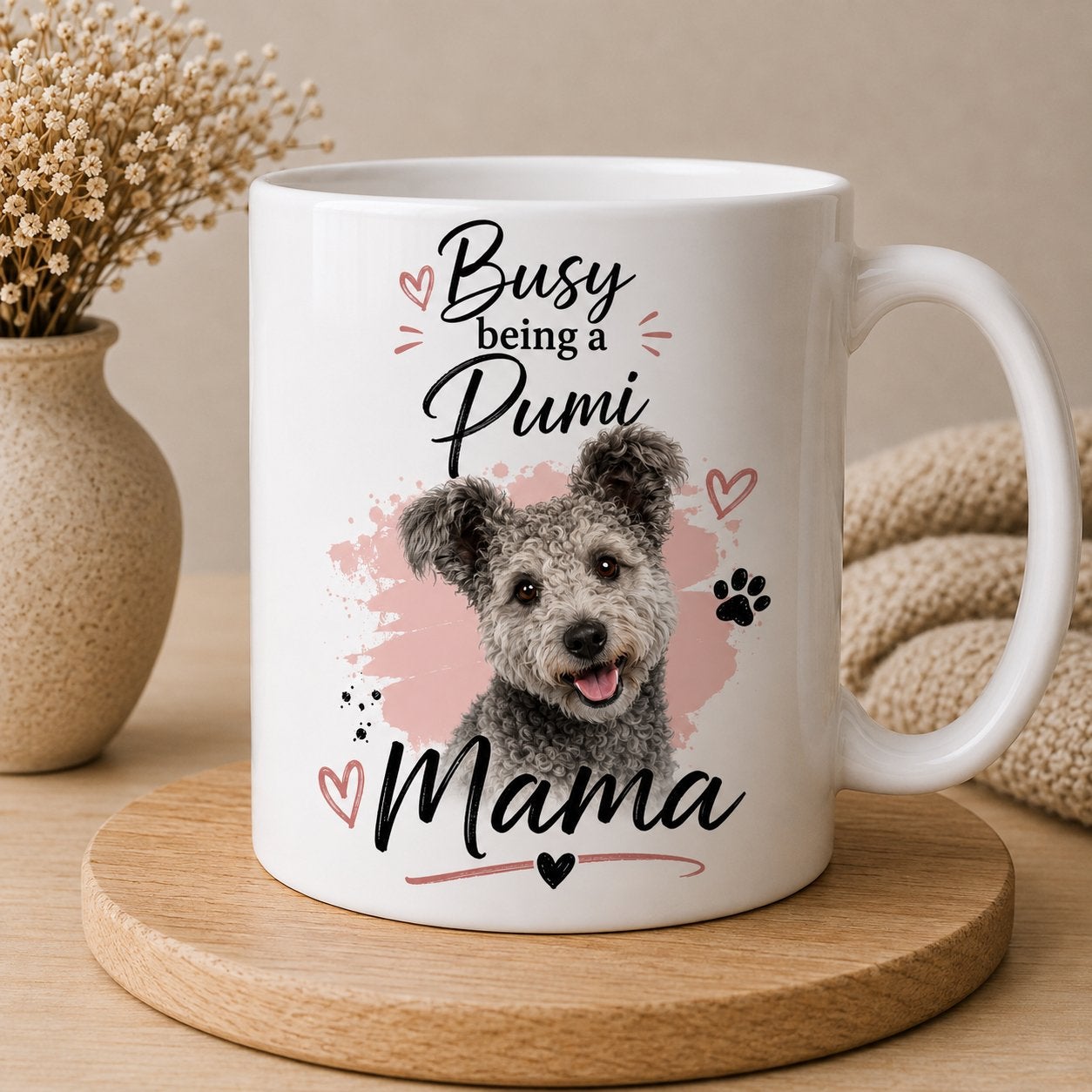 Busy being a Pumi Mama - Mok, Verzenden, Nieuw