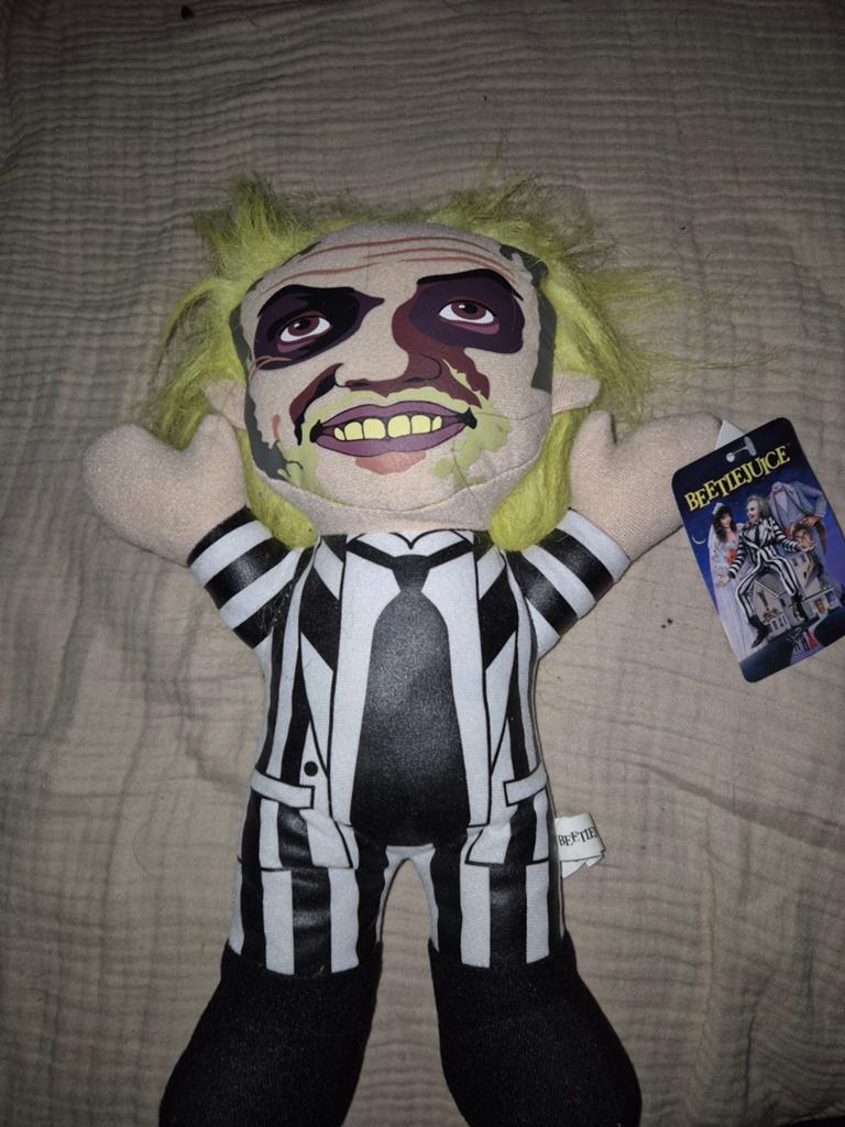 Beetlejuice Knuffel -  nieuw, Overige merken, Overige karakters, Overige typen, Nieuw