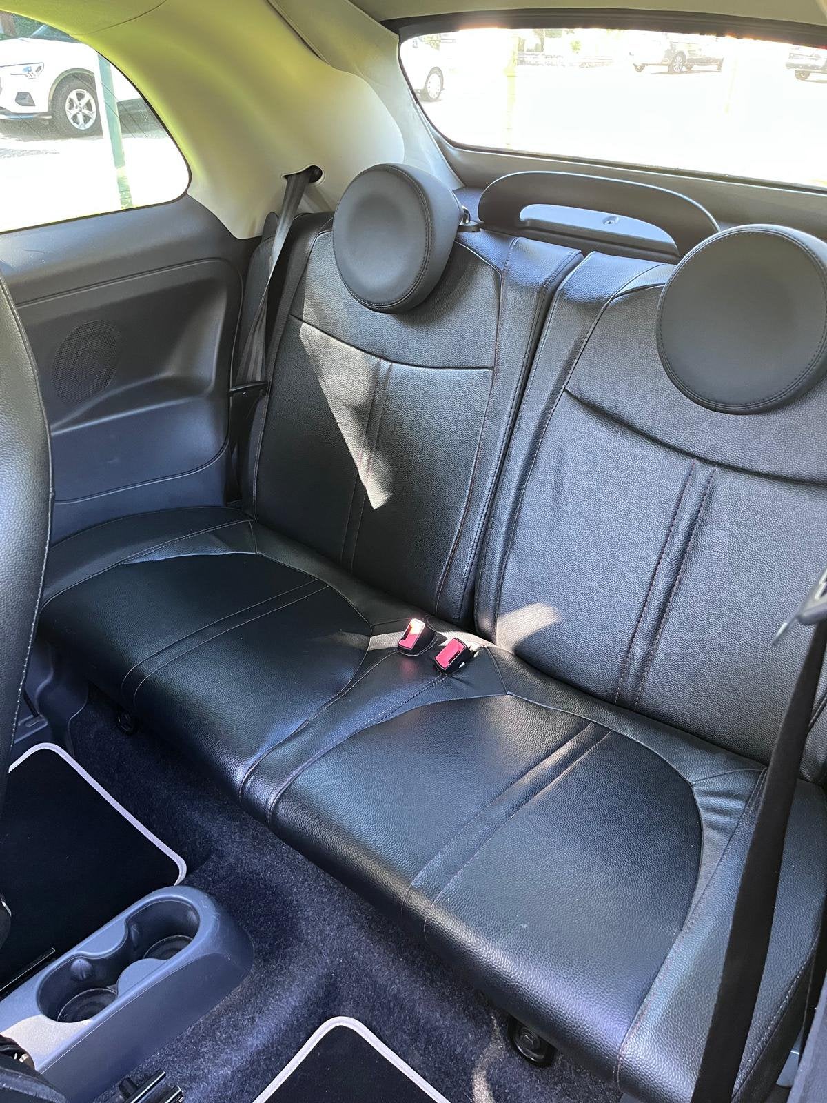 Foto 11 van Fiat 500 C 1.2 AUT 2016 Blauw. Cabrio. Abarth leather seats