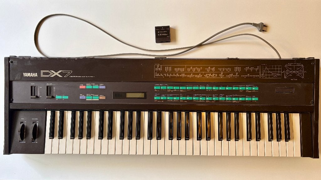 Yamaha DX7 FM Synthesizer incl. exp. ROM 1 - Top Conditie, Ophalen, Yamaha, Met midi-aansluiting, 61 toetsen