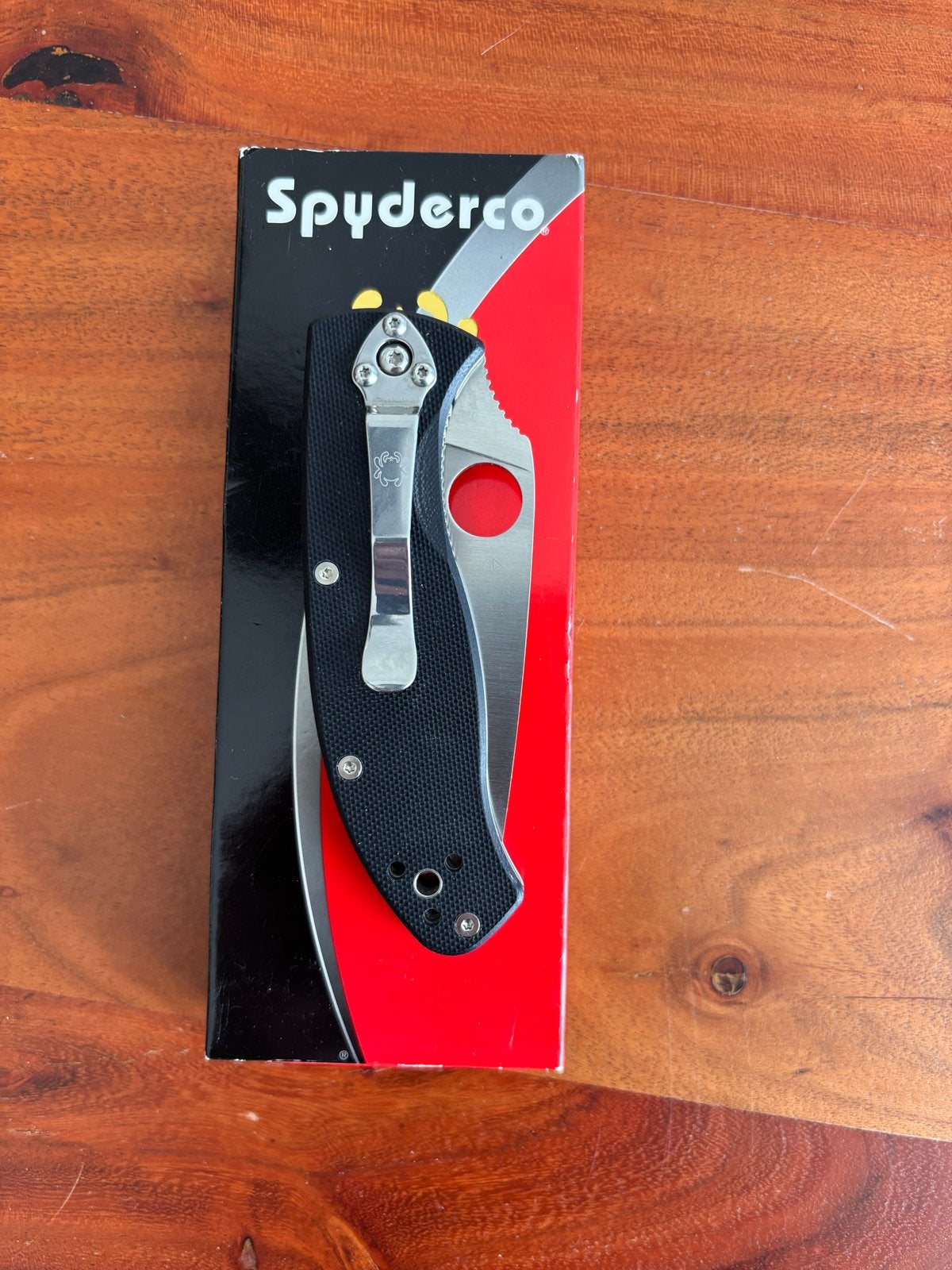 Spyderco Tenacious C122GP Zakmes - Nieuw in doos, Ophalen of Verzenden, Nieuw, Snijgereedschap, Overige merken