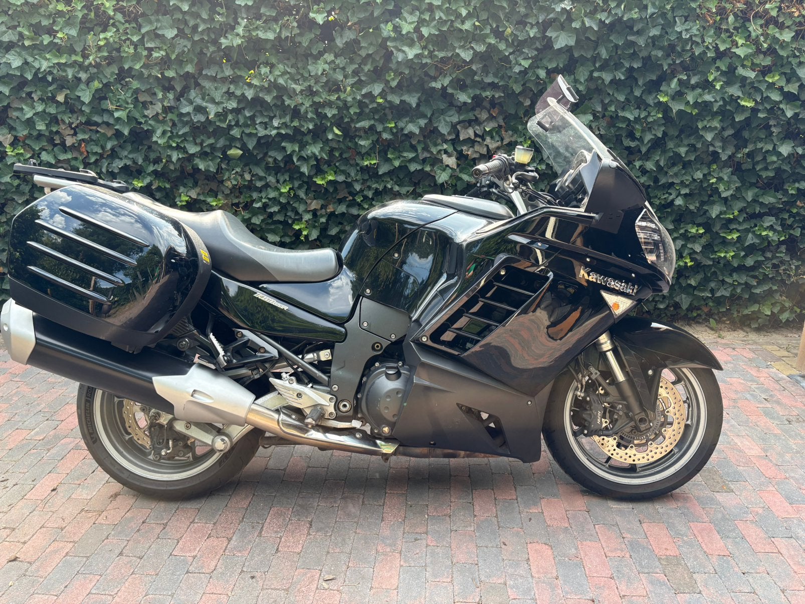 Kawasaki GTR 1400 ( GTR1400 )– 2008 – Zwart metalic – € 4999, Motoren, Motoren | Kawasaki, Occasion, 4 cilinders, Motorrijbewijs A