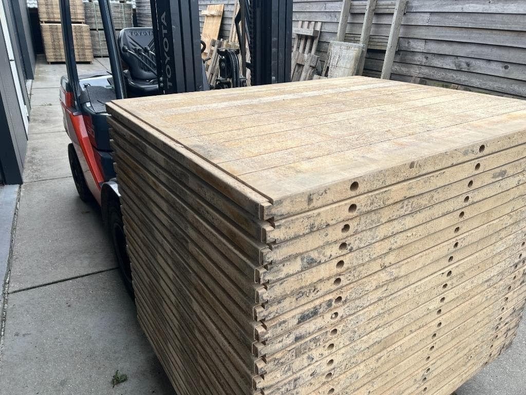 Steenshotten Hardhout , circa 111x140 (47mm dik), Ophalen of Verzenden, Gebruikt, Hout