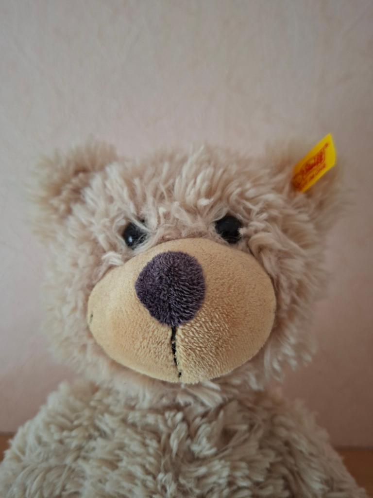 Steiff Charly, Verzamelen, Beren en Cherished Teddies, Ophalen of Verzenden, Zo goed als nieuw, Stoffen beer, Steiff
