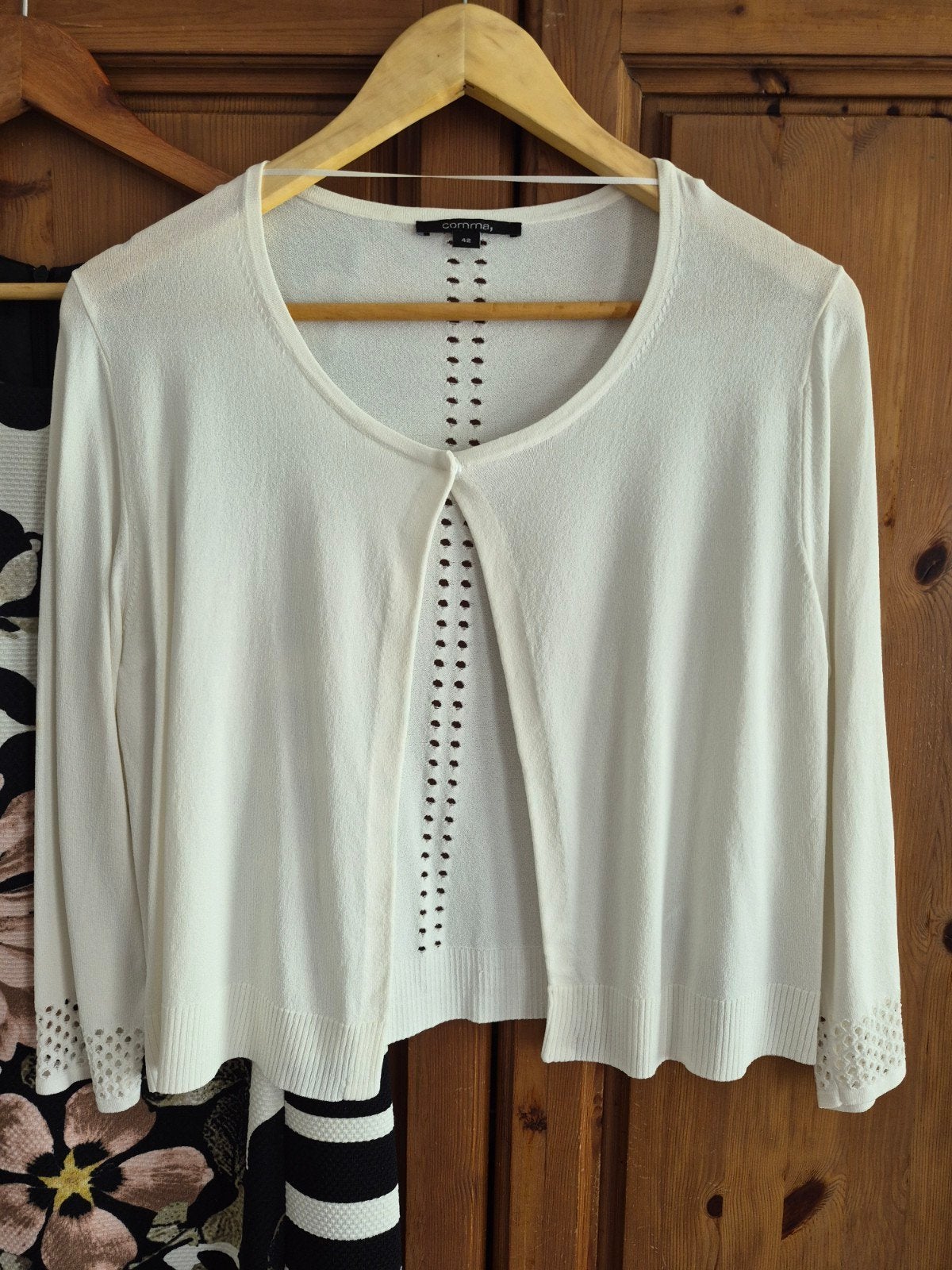 Vestje "ecru", Beige, Maat 42/44 (L), Zo goed als nieuw, Boven de knie