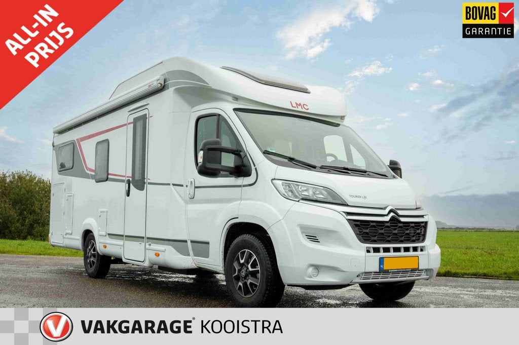 Lmc H730 4 Persoons camper/Hefbed/lengte bedden/ruime zithoe, Caravans en Kamperen, Campers, Bedrijf, tot en met 4, LMC, 7 tot 8 meter