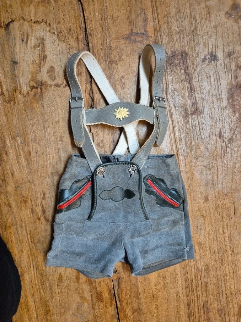 Stoere kinder lederhosen