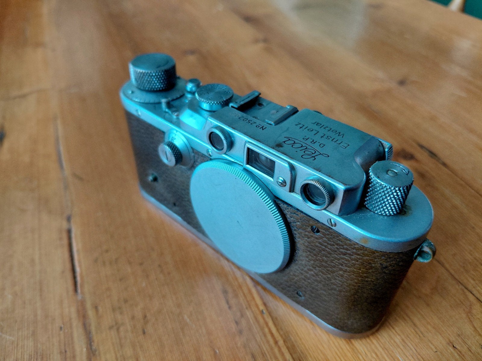 Leitz Leica IIIa body., Audio, Tv en Foto, Fotocamera's Analoog, Ophalen of Verzenden, Gebruikt, Compact, Leica
