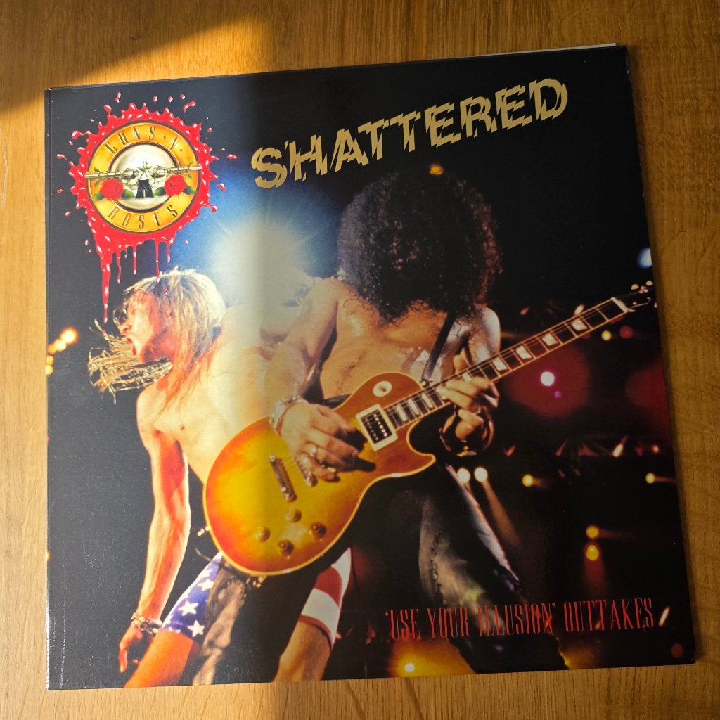 GunsN'Roses–Shattered 'Use Your Illusion' Outtakes'(VG+/VG+), Ophalen of Verzenden, Gebruikt