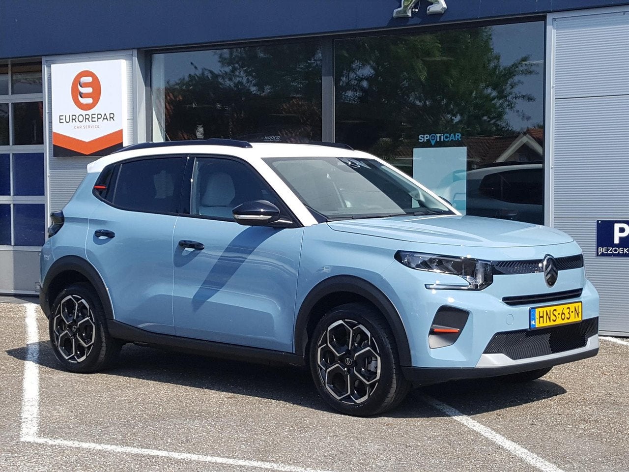 Citroën ë-C3 EV 44kWh 113pk Max 3-fase Apple Carplay & And, Auto's, Automaat, Gebruikt, Parkeersensor, Te koop