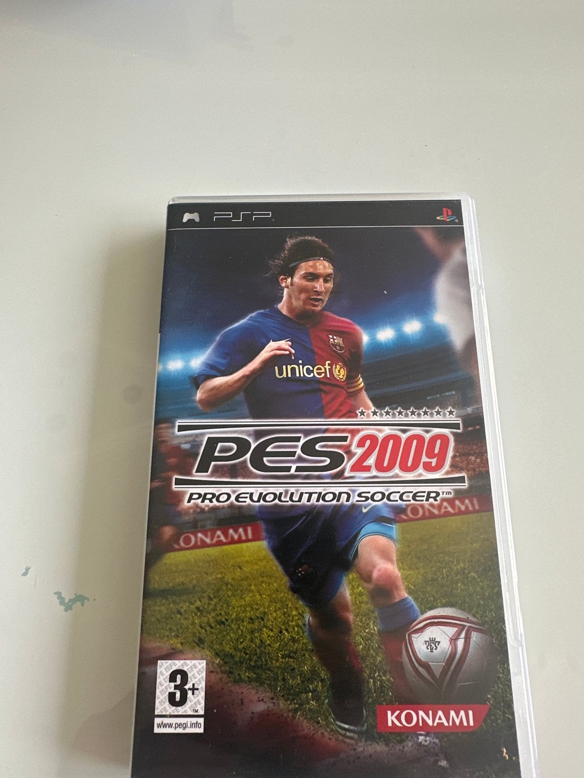 PES 2009 Pro Evolution Soccer PSP - Zo goed als nieuw, Spelcomputers en Games, 1 speler, Ophalen of Verzenden, Zo goed als nieuw