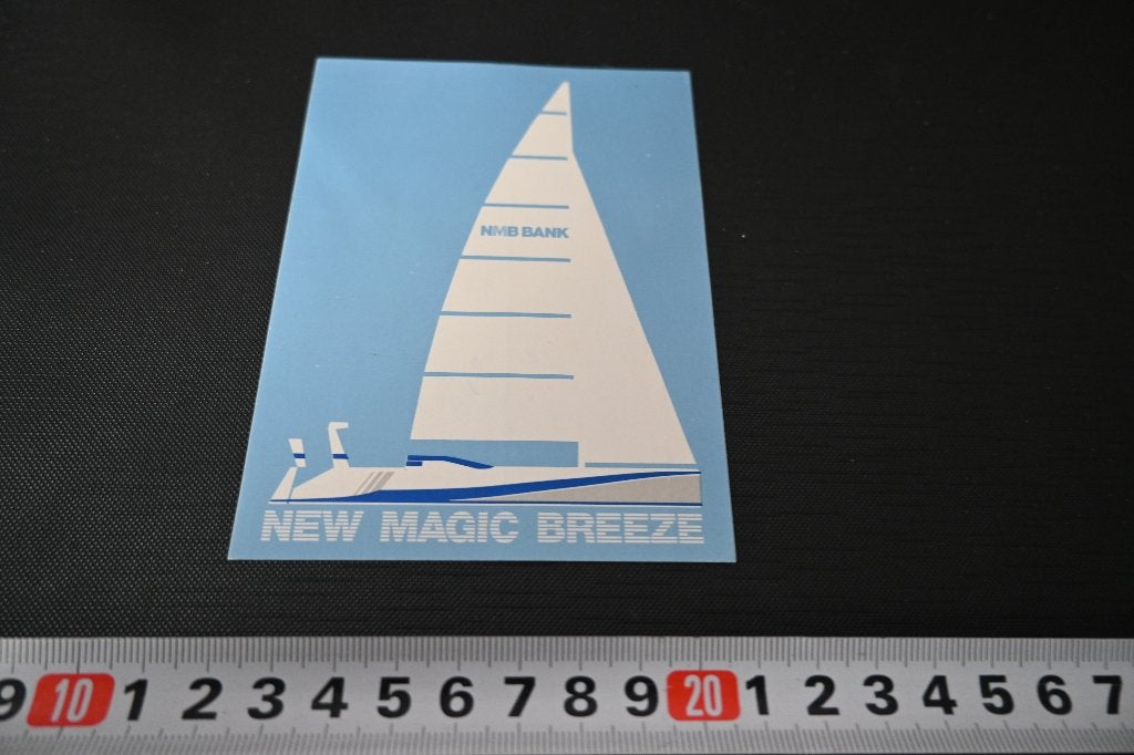 sticker NMB Bank  New Magic Breeze, Ophalen of Verzenden, Zo goed als nieuw