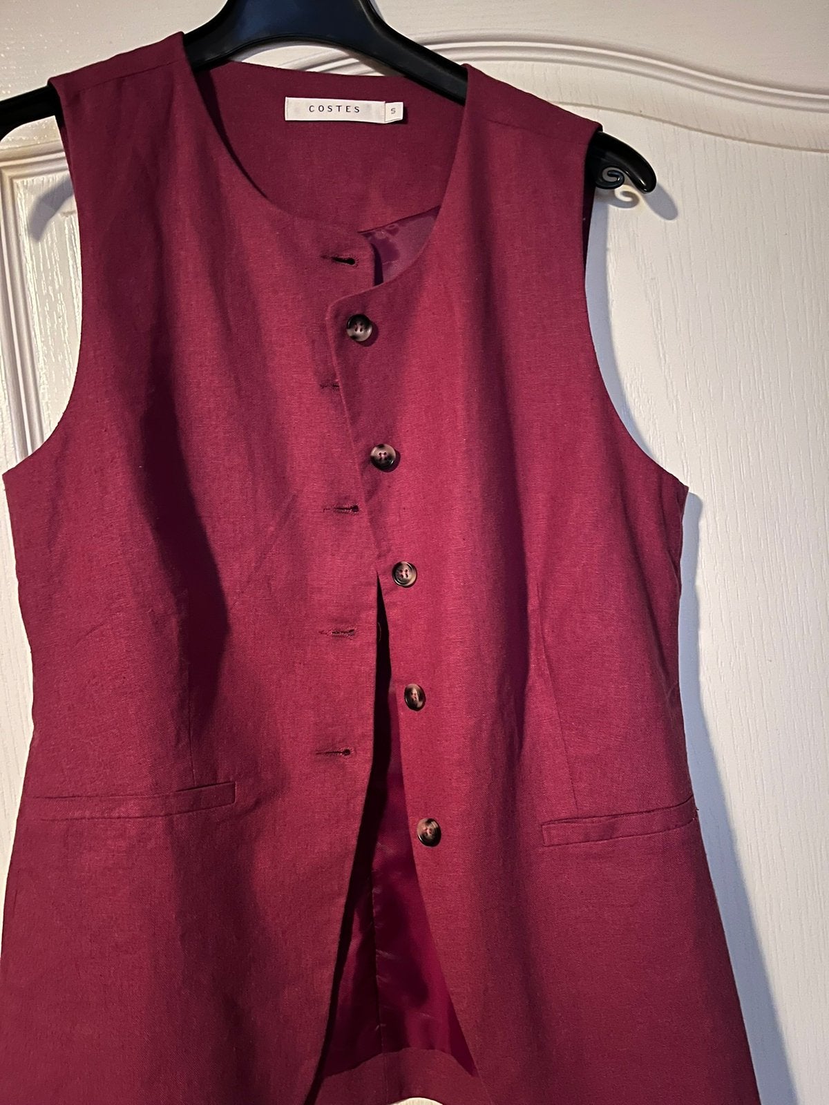 Costes gilet naat s zgan, Ophalen of Verzenden, Zo goed als nieuw, Groen, Zonder mouw