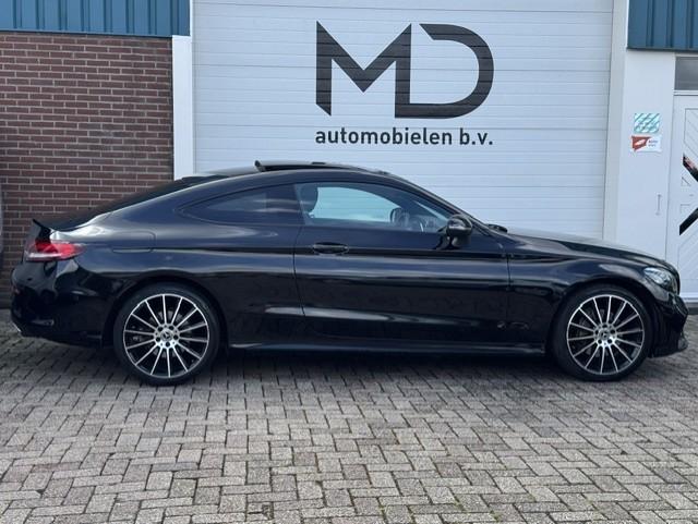 Mercedes-Benz C-klasse Coupé 180 Advantage Pack AMG-Panoram, Automaat, 4 stoelen, Zwart, Bedrijf