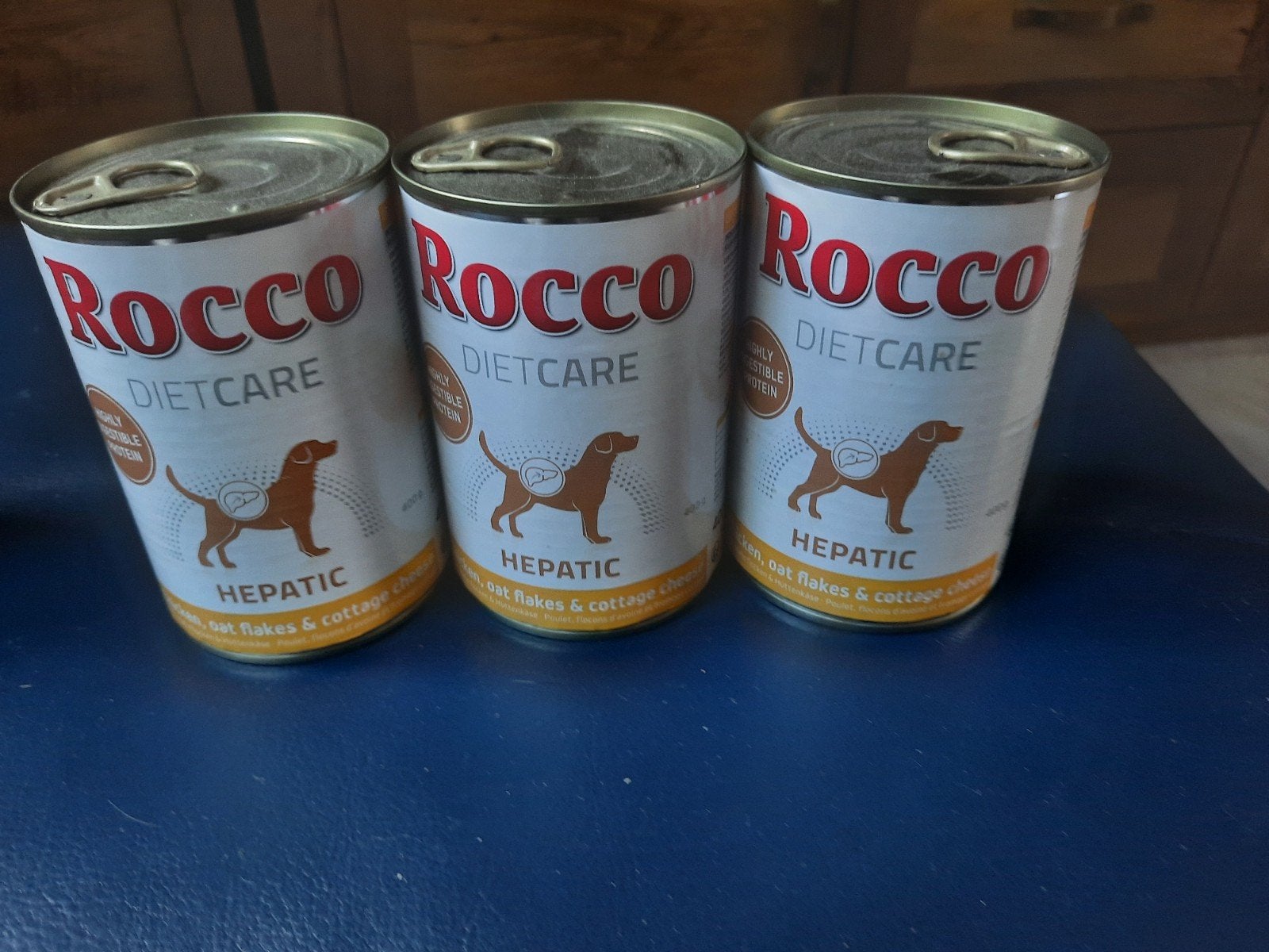 Rocco Dietcare Blikken nierdieet hond 3 blikken  400g 
smaak, Ophalen of Verzenden, Hond