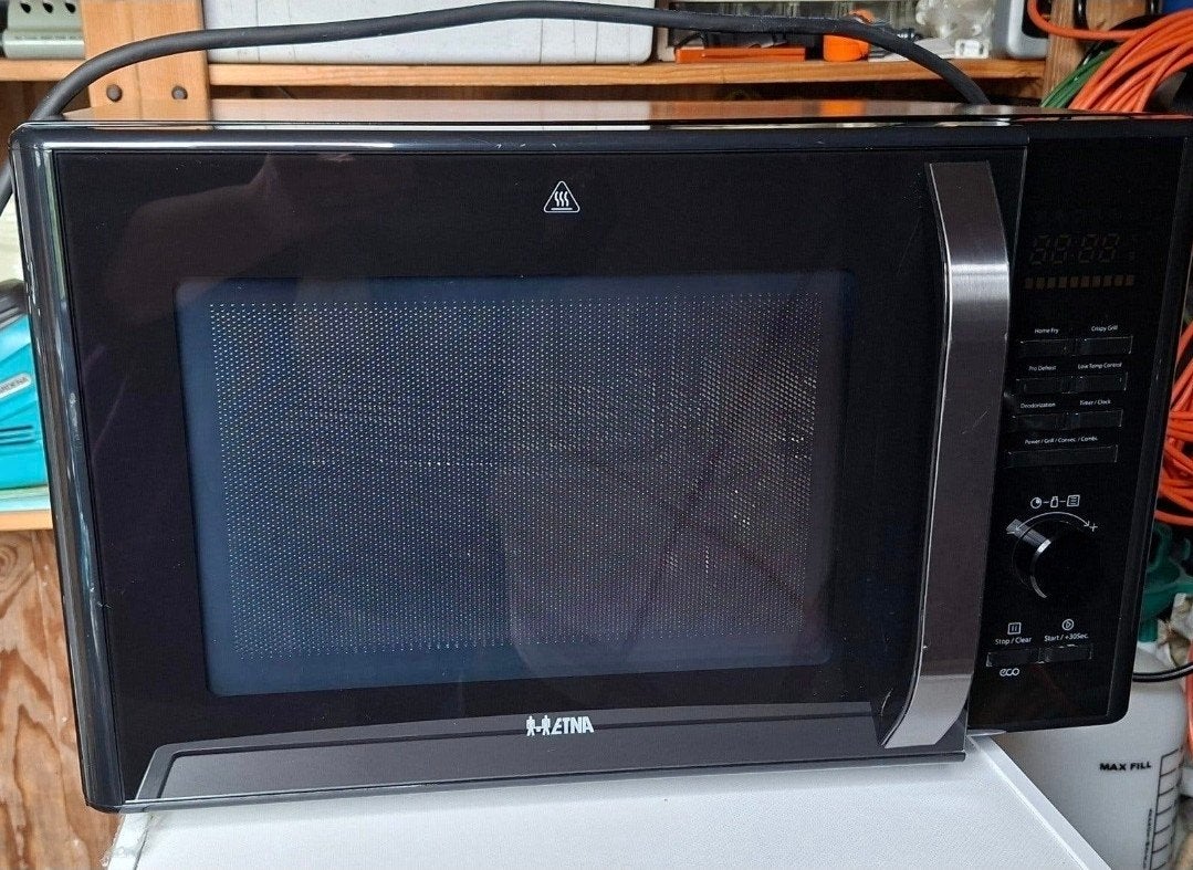 Etna - combimagnetron met hete luchtoven., Witgoed en Apparatuur, Magnetrons, Ophalen, Combimagnetron, Gebruikt, 60 cm of meer