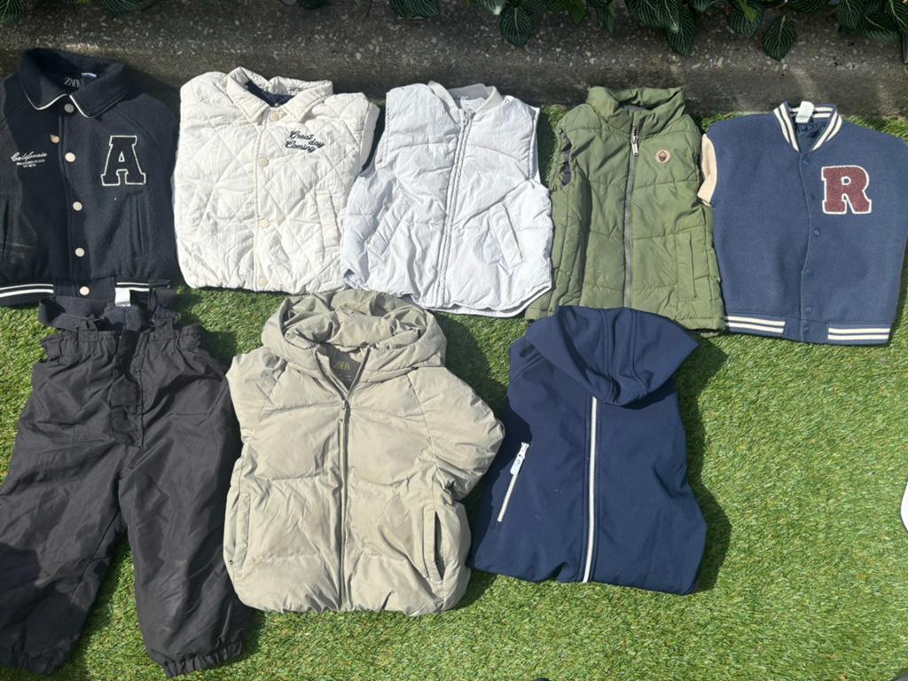Jongen jasje / schonen size 98-104 / shoes 23-26, Kinderen en Baby's, Kinderkleding | Maat 104, Ophalen, Zo goed als nieuw, Jongen