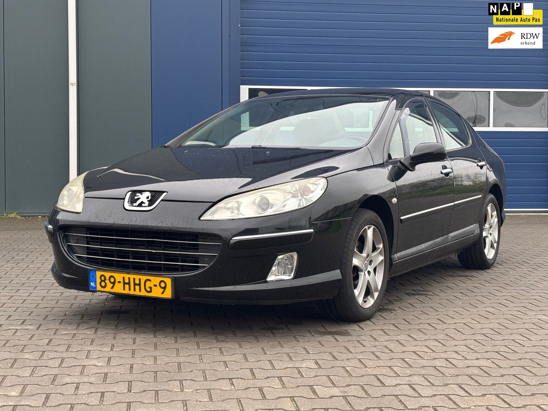Peugeot 407 2.0 GT | Airco + Cruise control |, Auto's, Voorwielaandrijving, 745 kg, 4 cilinders, Zwart