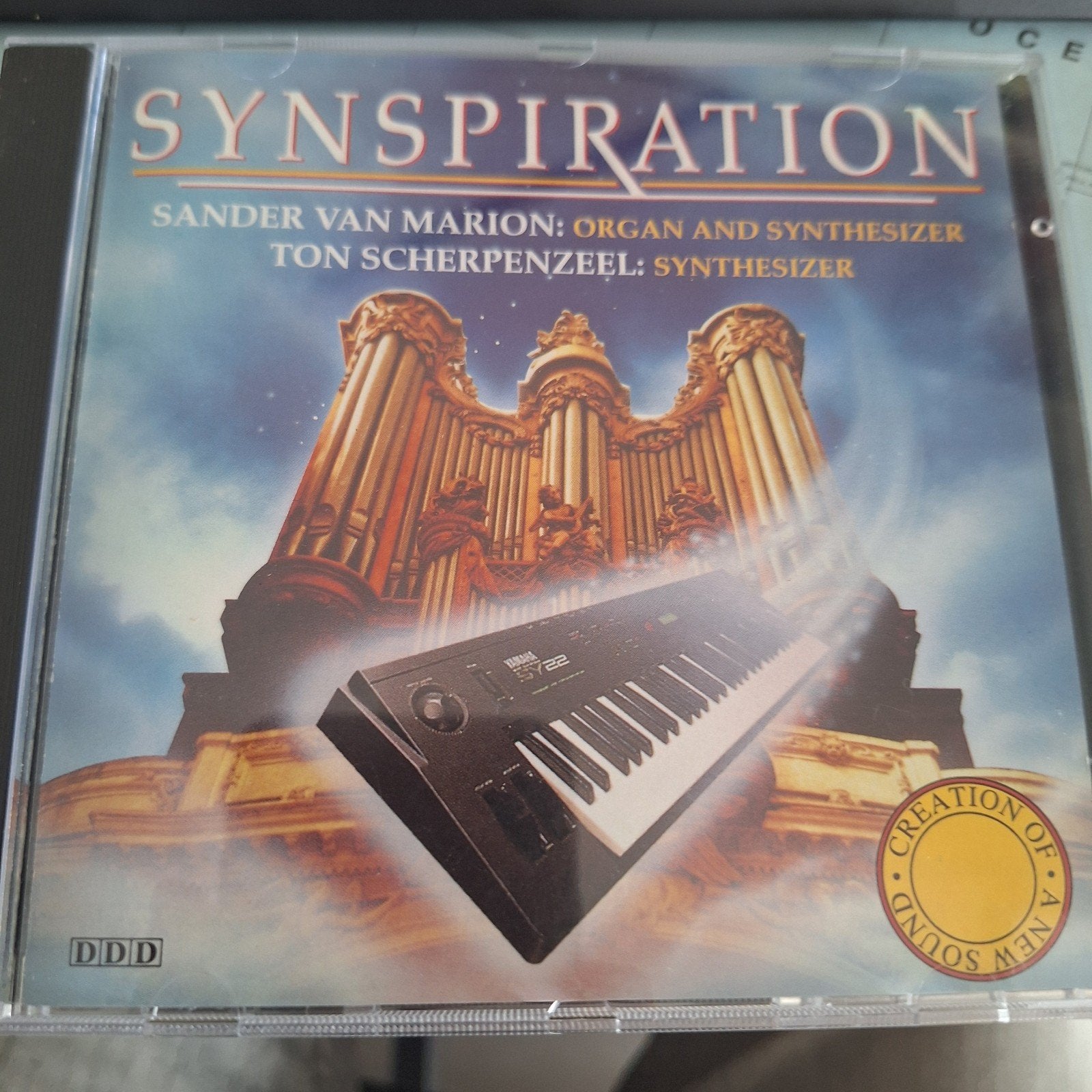 Synspiration - Sander van Marion: Orgel en Synthesizer CD, Ophalen of Verzenden, Zo goed als nieuw, Orkest of Ballet, Inclusief doosje