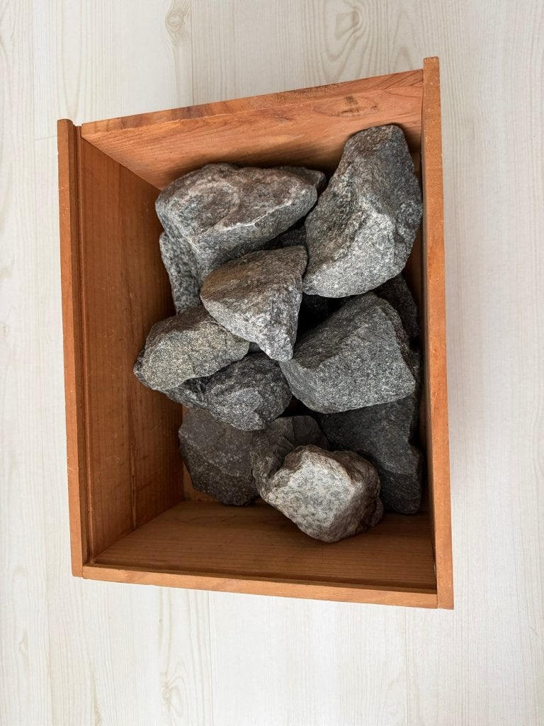 sauna stenen, Sport en Fitness, Sauna, Ophalen, Nieuw, Fins of Traditioneel, Onderdelen