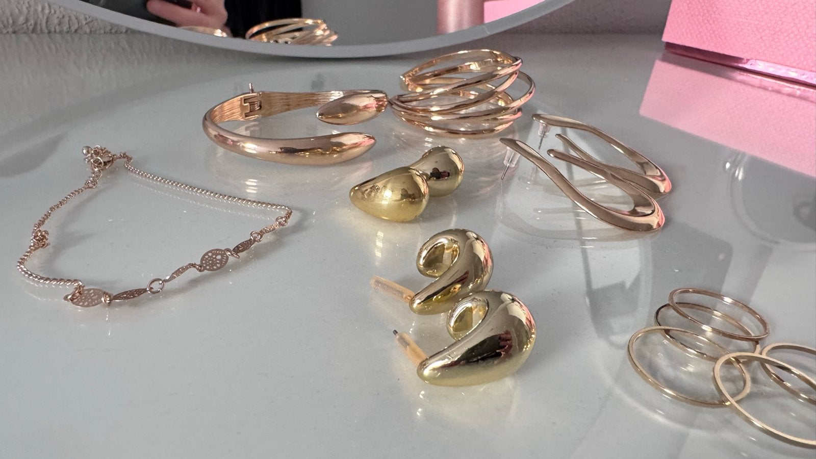 Diverse gouden sieraden set, Ophalen of Verzenden, Zo goed als nieuw