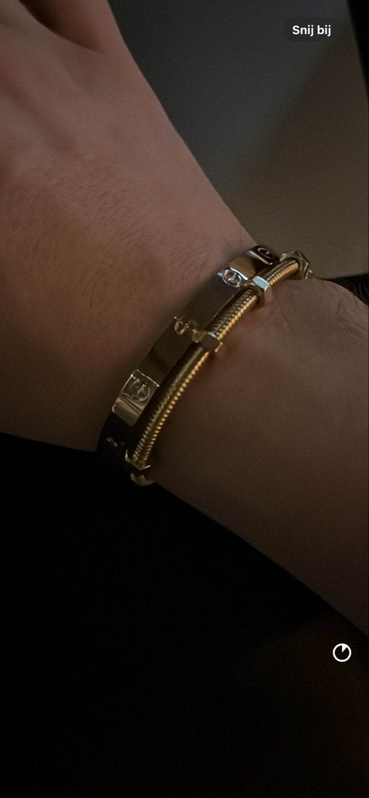 Cartier LOVE Classic Armband 18K Roségoud Maat 19 2024, Ophalen of Verzenden, Zo goed als nieuw, Roze, Goud