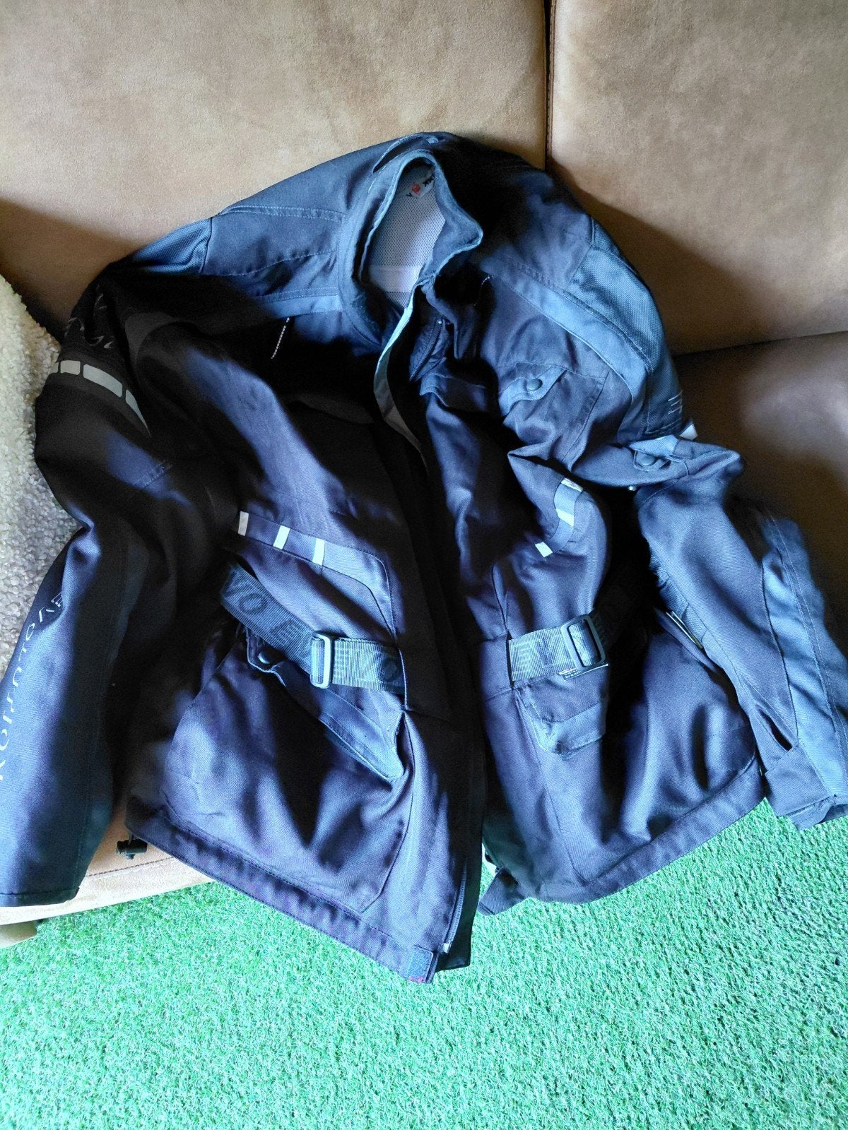 Evo Evolution Motorjas met binnenjas en luchttunnels, Motoren, Kleding | Motorkleding, Ophalen of Verzenden, Tweedehands, Jas | textiel