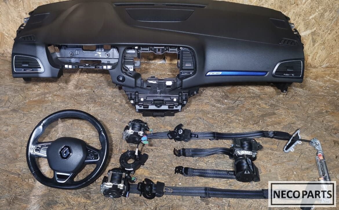 RENAULT MEGANE 4 AIRBAG AIRBAGSET ORGINEEL OP AANVRAAG, Auto-onderdelen, Gebruikt, -, Renault, -