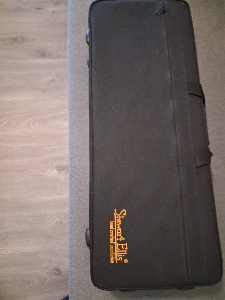 Tenorsax , merk Steward Ellis, Muziek en Instrumenten, Blaasinstrumenten | Saxofoons, Ophalen of Verzenden, Gebruikt, Tenor, Met koffer
