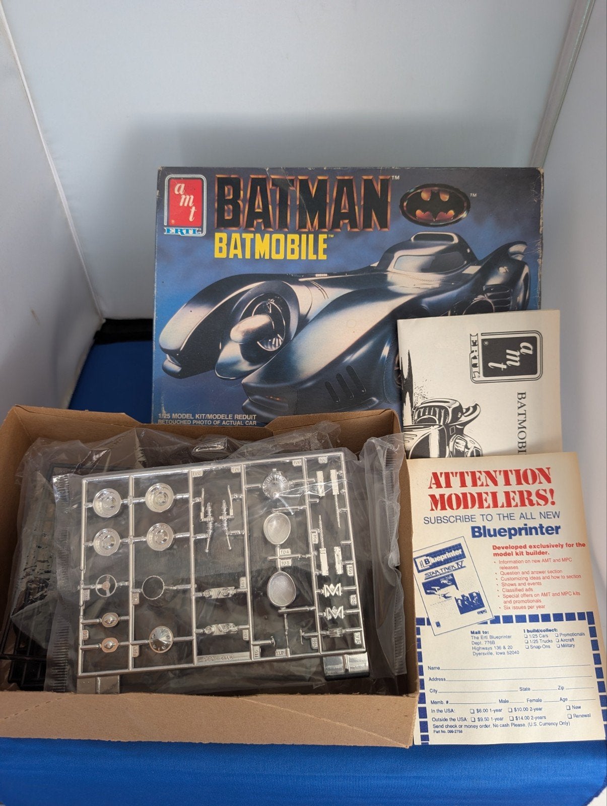 AMT Batman Batmobile Modelbouw Kit - Nieuw in Doos, Ophalen of Verzenden, Nieuw, Groter dan 1:32, Overige merken