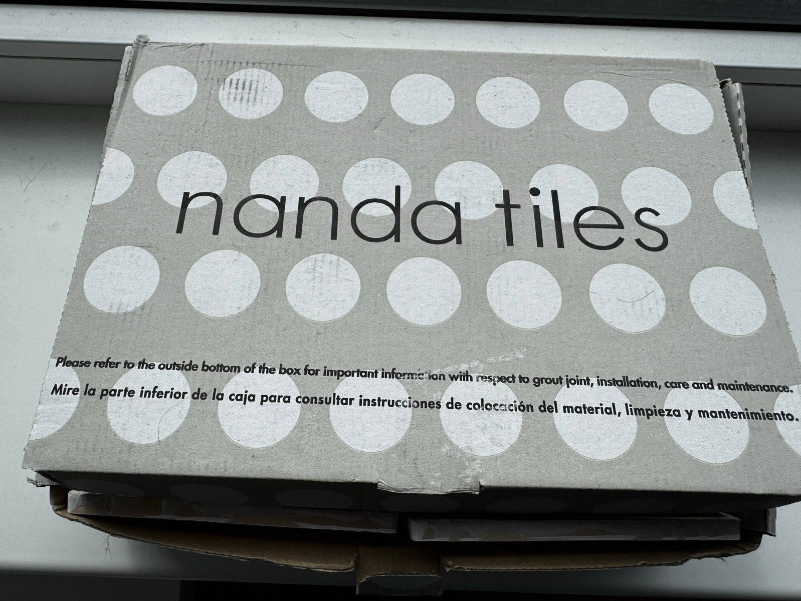 45 stuks Nanda Tiles witte wandtegels, Ophalen, Nieuw, Minder dan 20 cm, 20 tot 40 cm