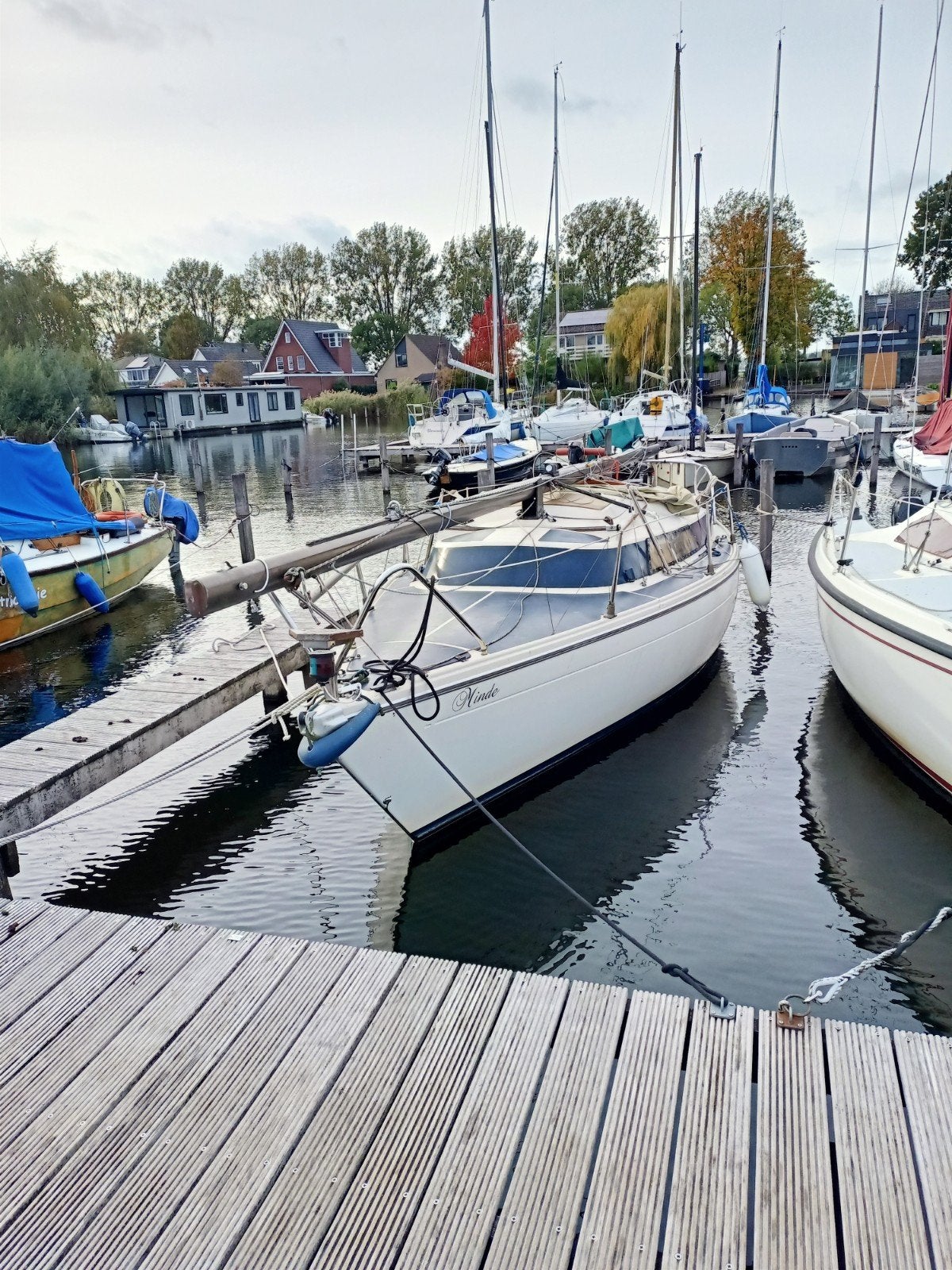 Dehler Sprinta 70 hefkiel strijkbare mast, Watersport en Boten, Ophalen, 6 meter of meer, Gebruikt, Minder dan 15 m²