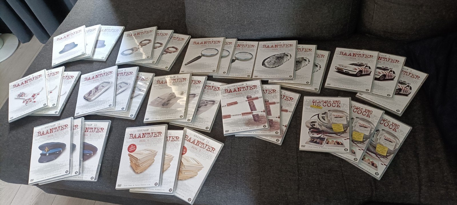 Baantje  en Flikken Maastricht DVD boxset lees adv, Ophalen, Nederlands, Nederlands, Zo goed als nieuw