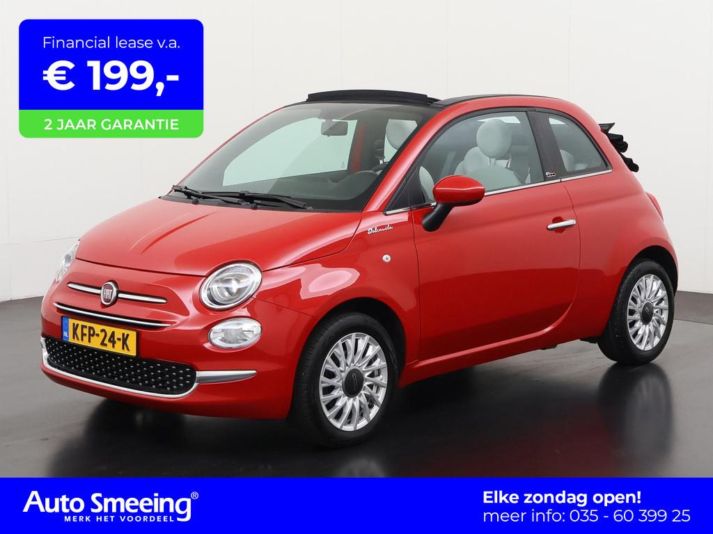 Fiat 500 C 1.0 Hybrid Dolcevita | Apple/Android Carplay | Zo, Auto's, Fiat, Bedrijf, Te koop, 500C, ABS, Airbags, Airconditioning