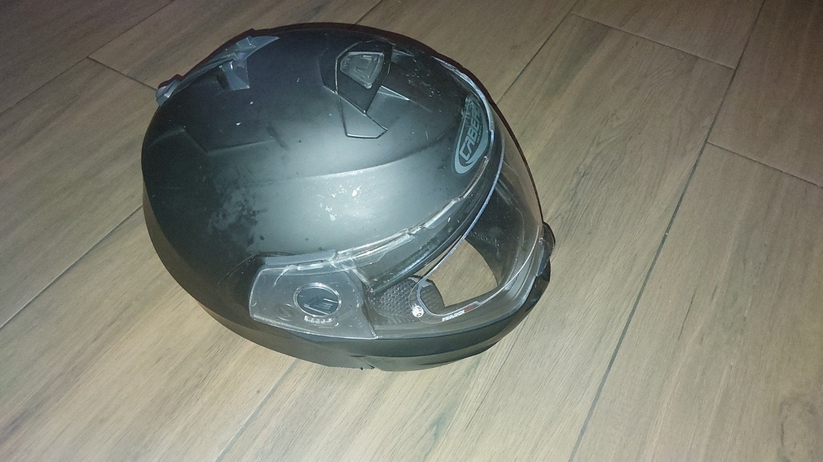Caberg Duke II Systeemhelm Maat XS - Gebruikt, Motoren, XS, Systeemhelm, Ophalen of Verzenden, Caberg