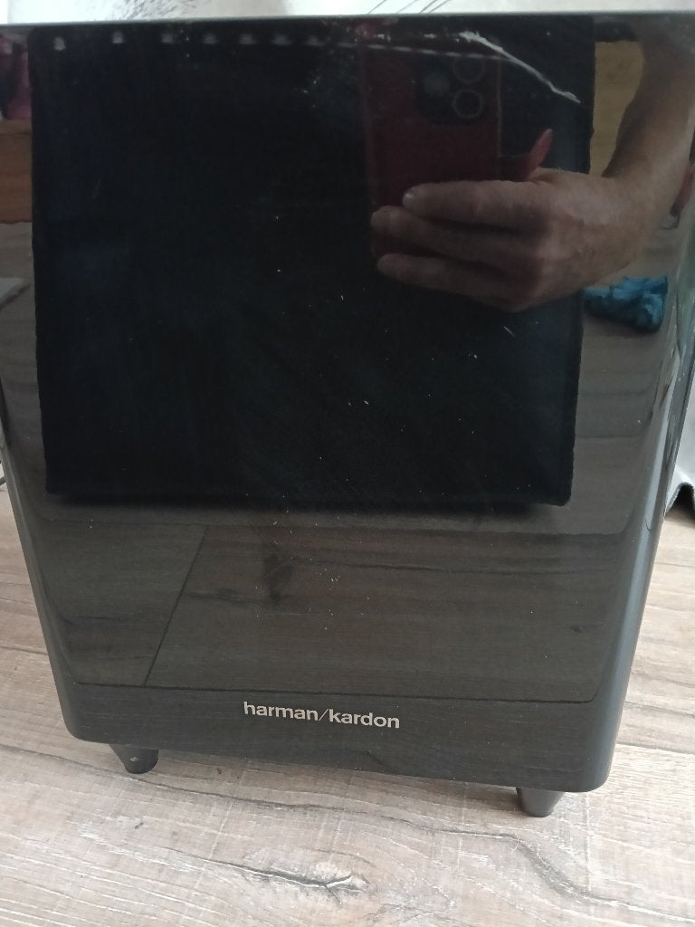 Harman Kardon HKTS210SUB/230 subwoofer., Ophalen, Gebruikt, Subwoofer, Overige merken