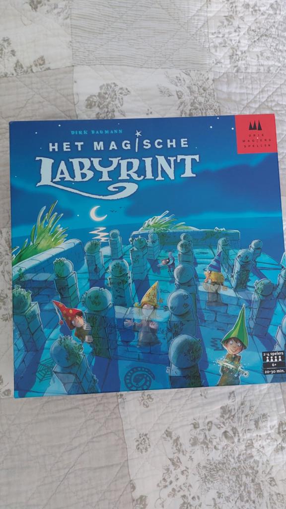Het Magische Labyrint - Spannend bordspel voor het gezin, Een of twee spelers, Ophalen of Verzenden, Zo goed als nieuw, Drei Magier Spiele