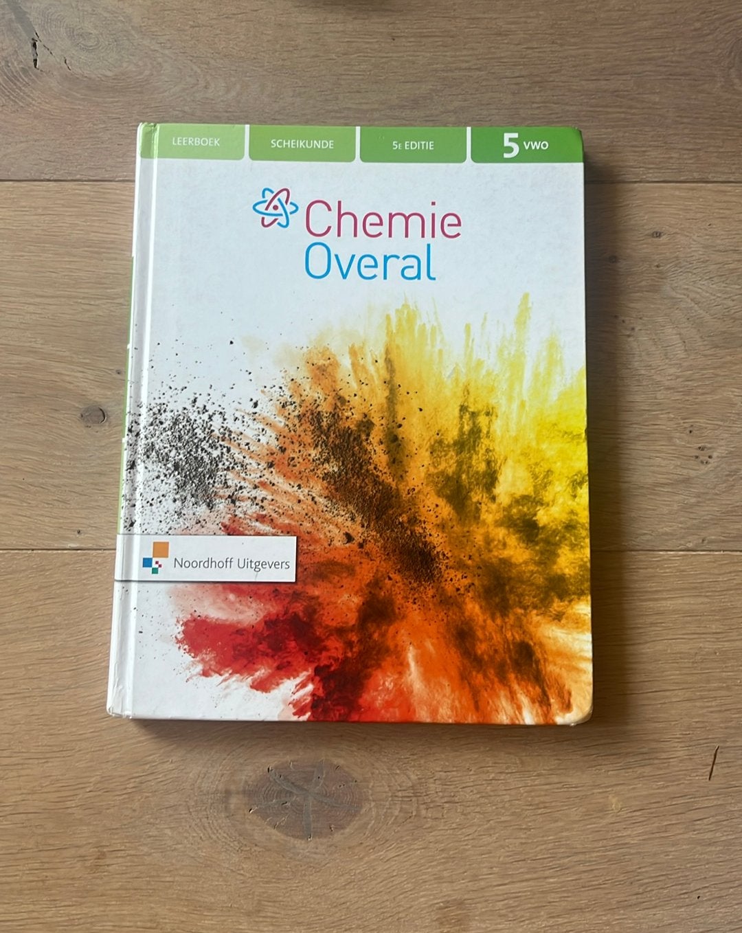 Chemie overal scheikunde boek VWO5, Boeken, Ophalen of Verzenden, Zo goed als nieuw, Natuurwetenschap